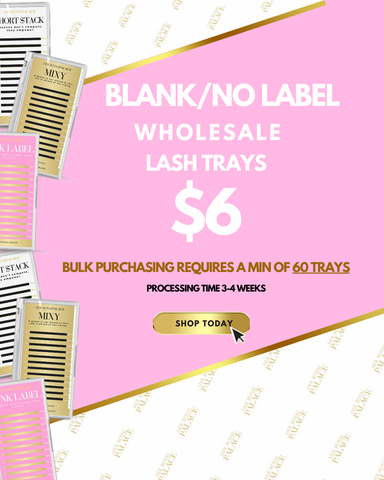 (PRE ORDER) 0.5 Volume Trays **MIN 60 BLANK TRAYS**